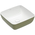 Раковина Villeroy & Boch Artis 41 x 41 см Sage Green 417841BCS8 накладная Раковина Villeroy & Boch Artis 41 x 41 см Sage Green 417841BCS8 накладная