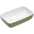 Раковина Villeroy & Boch Artis 58.5 x 38.5 см Sage Green 417258BCS8 накладная Раковина Villeroy & Boch Artis 58.5 x 38.5 см Sage Green 417258BCS8 накладная