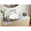 Раковина Villeroy & Boch Artis 61 x 41 см Sage Green 419861BCS8 накладная Раковина Villeroy & Boch Artis 61 x 41 см Sage Green 419861BCS8 накладная