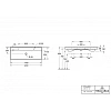 Раковина Villeroy & Boch Collaro 47 x 120 см 4A33C401 Раковина Villeroy & Boch Collaro 47 x 120 см 4A33C401