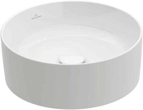 Раковина Villeroy & Boch Collaro 4A1840RW (4A18 40 RW) Stone White, CeramicPlus Раковина Villeroy & Boch Collaro 4A1840RW (4A18 40 RW) Stone White, CeramicPlus