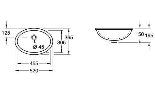 Раковина Villeroy & Boch Evana 61474601 альпийский белый Раковина Villeroy & Boch Evana 61474601 альпийский белый