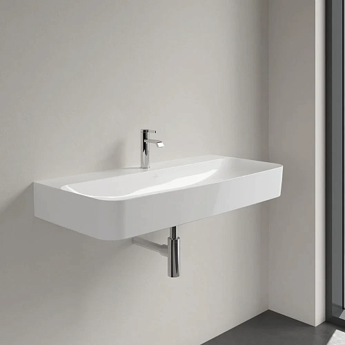 Раковина Villeroy & Boch Finion 47 x 100 см CeramicPlus 4168A2R1 Раковина Villeroy & Boch Finion 47 x 100 см CeramicPlus 4168A2R1