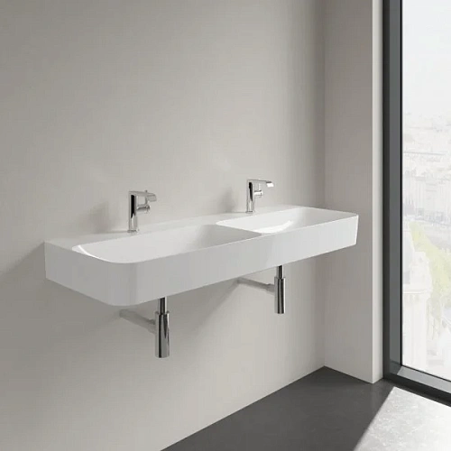 Раковина Villeroy & Boch Finion 47 x 130 см CeramicPlus 4139D2R1 Раковина Villeroy & Boch Finion 47 x 130 см CeramicPlus 4139D2R1