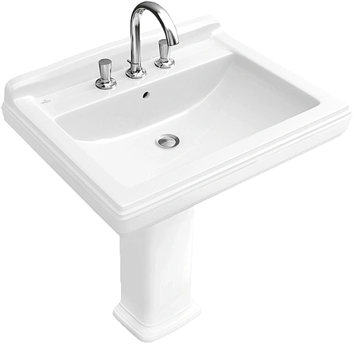 Раковина Villeroy & Boch Hommage 710165R1 (7101 65 R1) CeramicPlus Раковина Villeroy & Boch Hommage 710165R1 (7101 65 R1) CeramicPlus