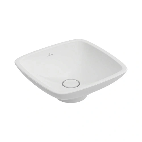 Раковина Villeroy & Boch Loop & Friends 43x43 см, накладная 51491001 Раковина Villeroy & Boch Loop & Friends 43x43 см, накладная 51491001