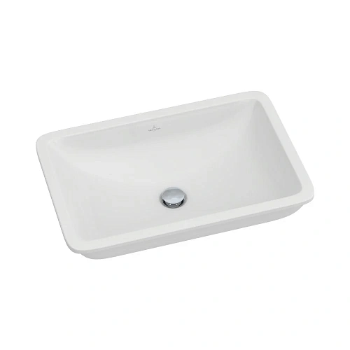 Раковина Villeroy & Boch Loop & Friends 45 x 67.5 см CeramicPlus 616320R1 под столешницу Раковина Villeroy & Boch Loop & Friends 45 x 67.5 см CeramicPlus 616320R1 под столешницу