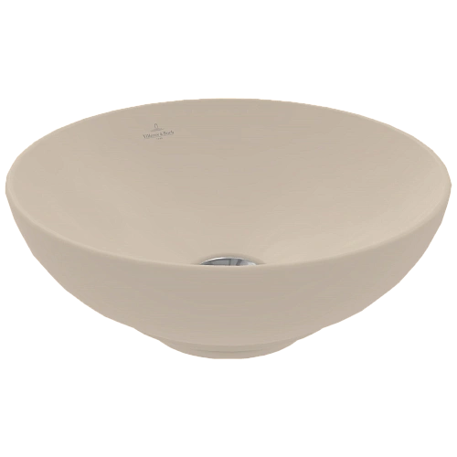 Раковина Villeroy & Boch Loop&Friends 38 x 38 см Almond CeramicPlus 4A4501AM накладная Раковина Villeroy & Boch Loop&Friends 38 x 38 см Almond CeramicPlus 4A4501AM накладная