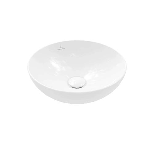 Раковина Villeroy & Boch Loop&Friends 38 x 38 см CeramicPlus 4A4500R1 накладная Раковина Villeroy & Boch Loop&Friends 38 x 38 см CeramicPlus 4A4500R1 накладная