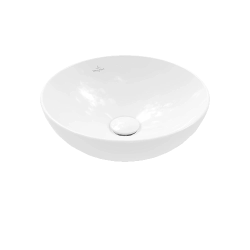 Раковина Villeroy & Boch Loop&Friends 38 x 38 см CeramicPlus 4A4501R1 накладная Раковина Villeroy & Boch Loop&Friends 38 x 38 см CeramicPlus 4A4501R1 накладная