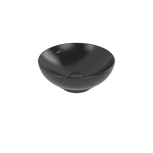 Раковина Villeroy & Boch Loop&Friends 38 x 38 см Ebony CeramicPlus 4A4501S5 накладная Раковина Villeroy & Boch Loop&Friends 38 x 38 см Ebony CeramicPlus 4A4501S5 накладная