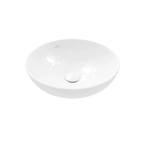 Раковина Villeroy & Boch Loop&Friends 42 x 42 см CeramicPlus 4A4600R1 накладная Раковина Villeroy & Boch Loop&Friends 42 x 42 см CeramicPlus 4A4600R1 накладная