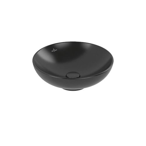 Раковина Villeroy & Boch Loop&Friends 42 x 42 см Ebony CeramicPlus 4A4600S5 накладная Раковина Villeroy & Boch Loop&Friends 42 x 42 см Ebony CeramicPlus 4A4600S5 накладная