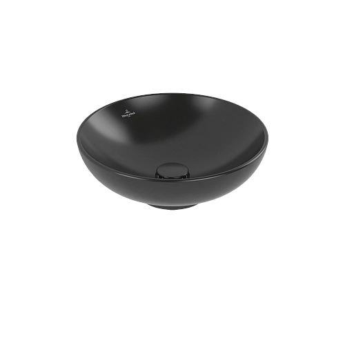 Раковина Villeroy & Boch Loop&Friends 42 x 42 см Ebony CeramicPlus 4A4601S5 накладная Раковина Villeroy & Boch Loop&Friends 42 x 42 см Ebony CeramicPlus 4A4601S5 накладная