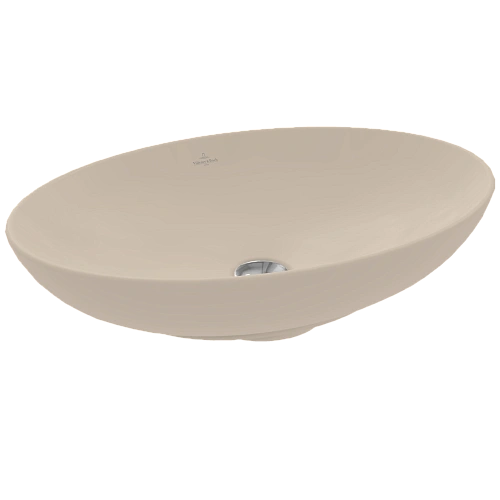 Раковина Villeroy & Boch Loop&Friends 56 x 38 см Almond CeramicPlus 4A4701AM накладная Раковина Villeroy & Boch Loop&Friends 56 x 38 см Almond CeramicPlus 4A4701AM накладная