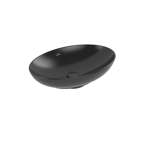 Раковина Villeroy & Boch Loop&Friends 56 x 38 см Ebony CeramicPlus 4A4700S5 накладная Раковина Villeroy & Boch Loop&Friends 56 x 38 см Ebony CeramicPlus 4A4700S5 накладная