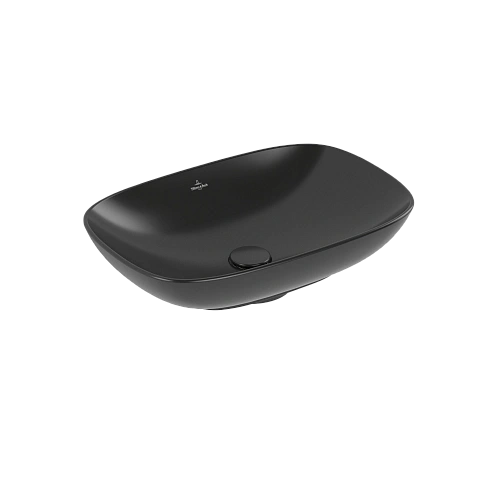 Раковина Villeroy & Boch Loop&Friends 56 x 38 см Ebony CeramicPlus 4A4900S5 накладная Раковина Villeroy & Boch Loop&Friends 56 x 38 см Ebony CeramicPlus 4A4900S5 накладная