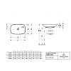 Раковина Villeroy & Boch Loop&Friends 62 x 42 см Almond CeramicPlus 4A5000AM накладная Раковина Villeroy & Boch Loop&Friends 62 x 42 см Almond CeramicPlus 4A5000AM накладная