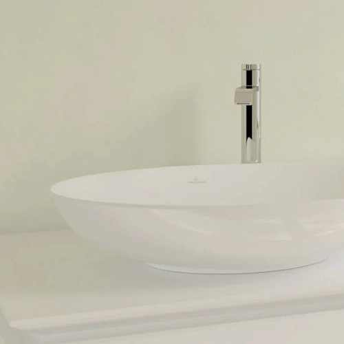 Раковина Villeroy & Boch Loop&Friends 62 x 42 см CeramicPlus 4A4801R1 накладная Раковина Villeroy & Boch Loop&Friends 62 x 42 см CeramicPlus 4A4801R1 накладная