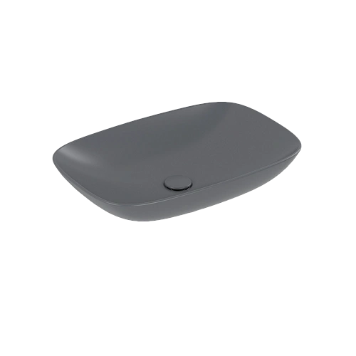 Раковина Villeroy & Boch Loop&Friends 62 x 42 см Graphite CeramicPlus 4A5000i4 накладная Раковина Villeroy & Boch Loop&Friends 62 x 42 см Graphite CeramicPlus 4A5000i4 накладная