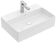 Раковина Villeroy & Boch Memento 2.0 4A0760RW (4A07 60 RW) Stone White CeramicPlus Раковина Villeroy & Boch Memento 2.0 4A0760RW (4A07 60 RW) Stone White CeramicPlus