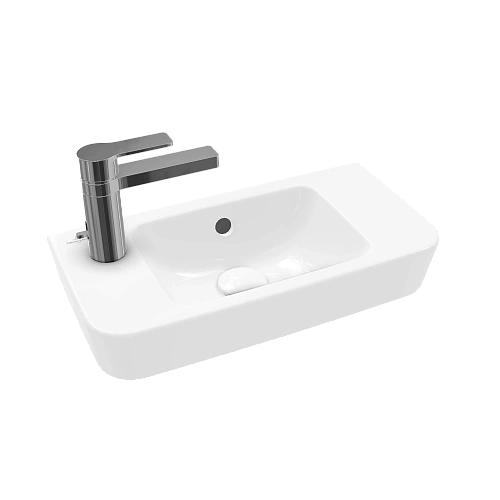 Раковина Villeroy & Boch O.novo 50 x 25 см CeramicPlus 4342L5T2 компактная Раковина Villeroy & Boch O.novo 50 x 25 см CeramicPlus 4342L5T2 компактная