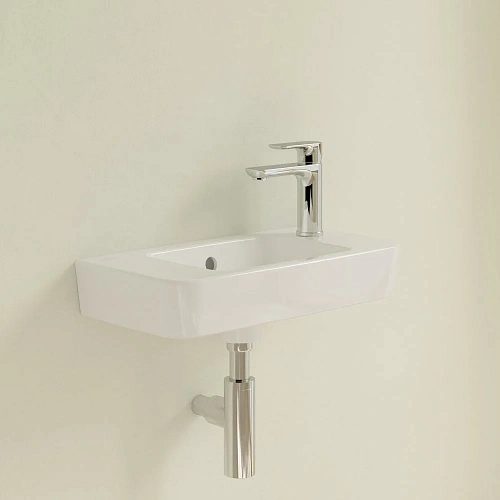 Раковина Villeroy & Boch O.novo 50 x 25 см CeramicPlus 4342R5T2 компактная Раковина Villeroy & Boch O.novo 50 x 25 см CeramicPlus 4342R5T2 компактная