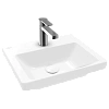 Раковина Villeroy &amp; Boch Subway 3.0 45 x 37 см 437451 437046R1 компактная