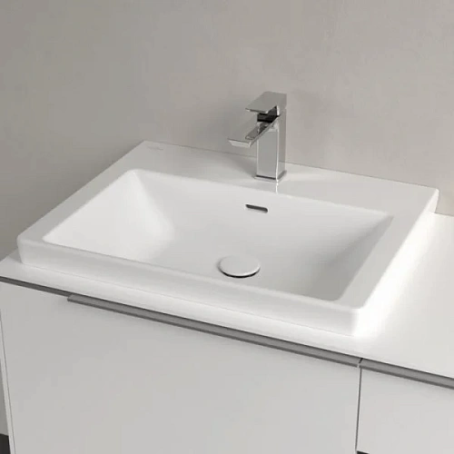 Раковина Villeroy & Boch Subway 3.0 60 x 47 см 4A706GR1 Раковина Villeroy & Boch Subway 3.0 60 x 47 см 4A706GR1