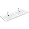 Раковина Villeroy & Boch Subway 3.0 двойная 130 x 47 см 4A71D501 Раковина Villeroy & Boch Subway 3.0 двойная 130 x 47 см 4A71D501