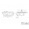 Раковина Villeroy & Boch Venticello 50 x 130 см 4111DJ01 Раковина Villeroy & Boch Venticello 50 x 130 см 4111DJ01