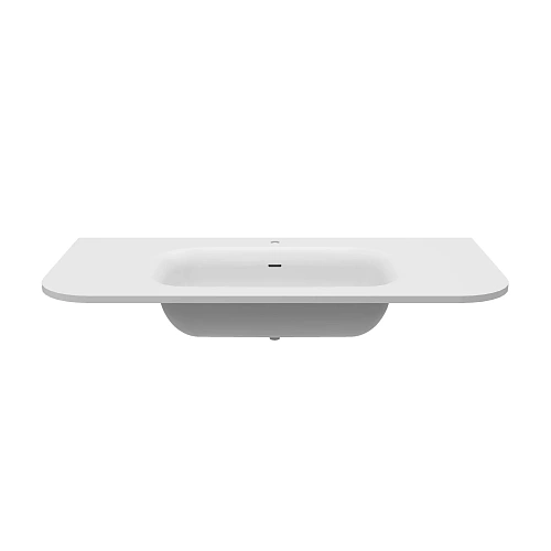 Раковина Vincea Alto VCB-4A100MW Corian, белый матовый Раковина Vincea Alto VCB-4A100MW Corian, белый матовый