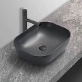 Раковина Vincea VBS-101MA, 505x405x140 керамическая, накладная, цвет антрацит матовый Раковина Vincea VBS-101MA, 505x405x140 керамическая, накладная, цвет антрацит матовый