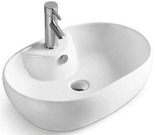 Раковина Vincea VBS-116, 590x410x170 белая Раковина Vincea VBS-116, 590x410x170 белая