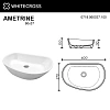 Раковина WHITECROSS Ametrine 60x37 (белый глянец) 0718.060037.100 Раковина WHITECROSS Ametrine 60x37 (белый глянец) 0718.060037.100