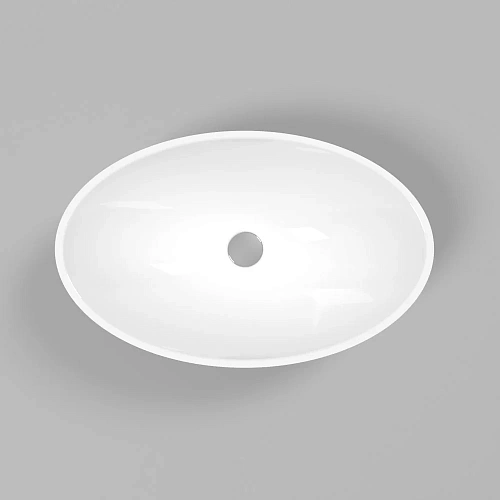 Раковина WHITECROSS Aquamarine 56x35 (белый глянец) 0715.056035.100 Раковина WHITECROSS Aquamarine 56x35 (белый глянец) 0715.056035.100