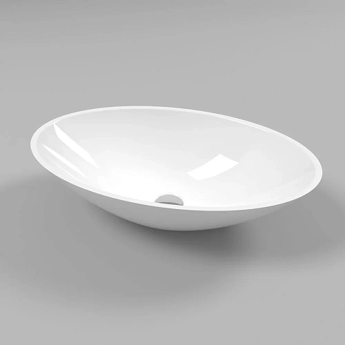 Раковина WHITECROSS Aquamarine 56x35 (белый глянец) 0715.056035.100 Раковина WHITECROSS Aquamarine 56x35 (белый глянец) 0715.056035.100