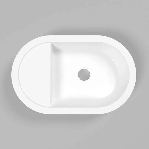 Раковина WHITECROSS Malachite B 55x35 (белый глянец) 0722.055035.100 Раковина WHITECROSS Malachite B 55x35 (белый глянец) 0722.055035.100