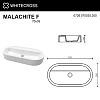 Раковина WHITECROSS Malachite F 70x35 (белый мат) 0726.070035.200 Раковина WHITECROSS Malachite F 70x35 (белый мат) 0726.070035.200