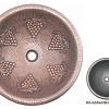Раковина медная Bronze de Luxe R102, цвет - Oil Rubbed Bronze (потертая бронза), 42 х 42 х 15 см R102_oil_rubbed_bronze Раковина медная Bronze de Luxe R102, цвет - Oil Rubbed Bronze (потертая бронза), 42 х 42 х 15 см R102_oil_rubbed_bronze