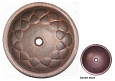 Раковина медная Bronze de Luxe R103, цвет - Desert Rose (пустынная роза), 42 х 42 х 15 см R103_desert_rose Раковина медная Bronze de Luxe R103, цвет - Desert Rose (пустынная роза), 42 х 42 х 15 см R103_desert_rose