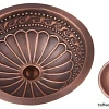 Раковина медная Bronze de Luxe R303, цвет - Coffee (кофейный), 42 х 42 х 15 см R303_Coffee Раковина медная Bronze de Luxe R303, цвет - Coffee (кофейный), 42 х 42 х 15 см R303_Coffee