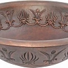 Раковина медная Bronze de Luxe R314, цвет - Coffee (кофейный), 42 х 42 х 15 см R314_Coffee Раковина медная Bronze de Luxe R314, цвет - Coffee (кофейный), 42 х 42 х 15 см R314_Coffee