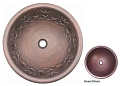 Раковина медная Bronze de Luxe R314, цвет - Desert Rose (пустынная роза), 42 х 42 х 15 см R314_desert_rose Раковина медная Bronze de Luxe R314, цвет - Desert Rose (пустынная роза), 42 х 42 х 15 см R314_desert_rose