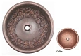 Раковина медная Bronze de Luxe R318, цвет - Coffee (кофейный), 42 х 42 х 15 см R318_Coffee Раковина медная Bronze de Luxe R318, цвет - Coffee (кофейный), 42 х 42 х 15 см R318_Coffee