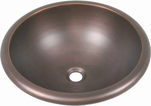Раковина медная Bronze de Luxe R319, цвет - Old Nickel Silver (состаренное никелированное серебро), R319_old_nickel_silver Раковина медная Bronze de Luxe R319, цвет - Old Nickel Silver (состаренное никелированное серебро), R319_old_nickel_silver