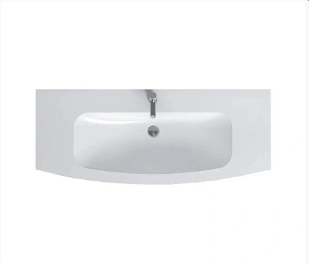 Раковина стеклянная Jacob Delafon Nona, 120 см, белая матовая, EB1886RU-DE1 Раковина стеклянная Jacob Delafon Nona, 120 см, белая матовая, EB1886RU-DE1