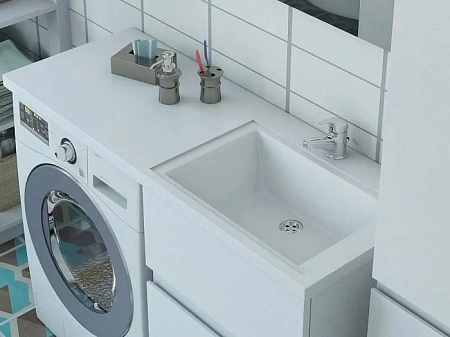 Раковина Эстет Даллас ФР-00001528 правая 1200х480 накладная Раковина Эстет Даллас ФР-00001528 правая 1200х480 накладная