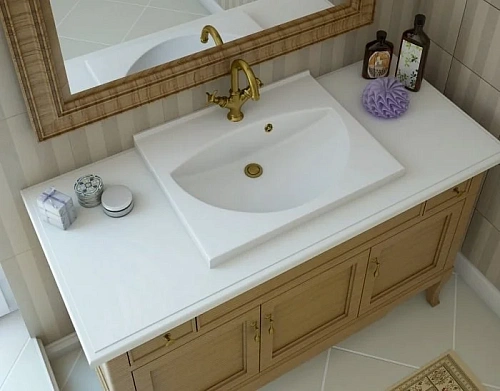 Раковина Эстет Лилия ФР-00000784 700х500 накладная Раковина Эстет Лилия ФР-00000784 700х500 накладная