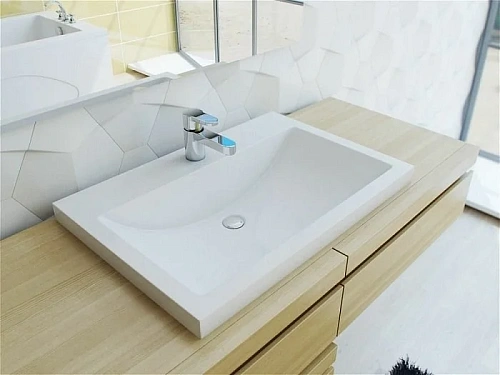 Раковина Эстет Монако 80 ФР-00002611 800х480 накладная Раковина Эстет Монако 80 ФР-00002611 800х480 накладная